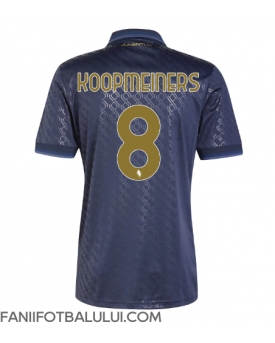 Juventus Teun Koopmeiners #8 Tricou Fotbal Replică 2024-25 Barbati Treilea